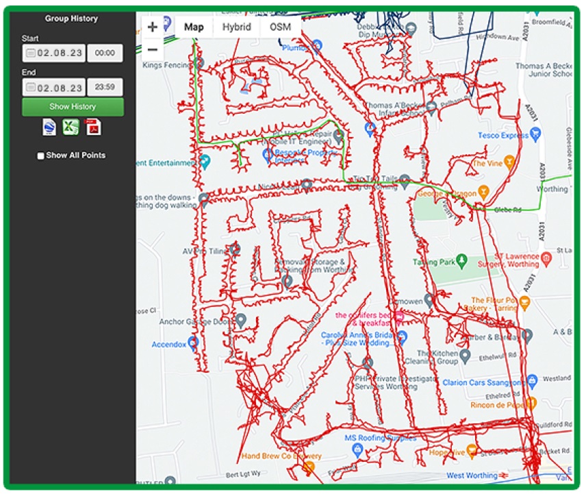 Live GPS Tracking vs. Screen Grabs for Door Drop Deliveries